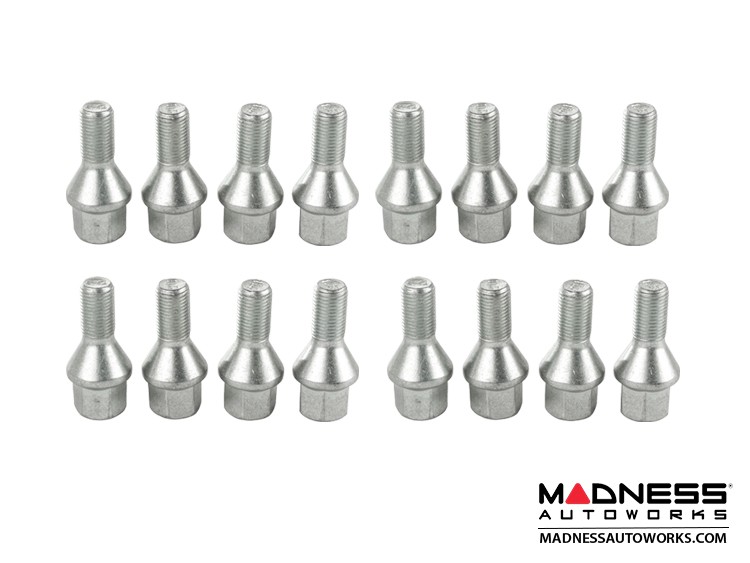 smart fortwo Lug Bolt Set 453 model Farad Set of 16 M12x1.5